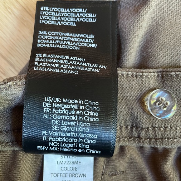 LIVERPOOL LOS ANGELES Cargo Crop Cuffed Pants Size 10 - Picture 10 of 14